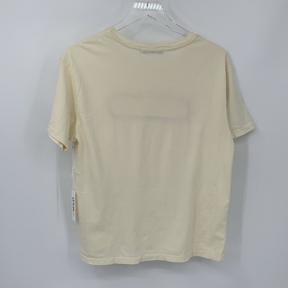 Let Luv Foo Fighters graphic tee t-shirt shirt cotton cream music blue new XS - Picture 3 of 6